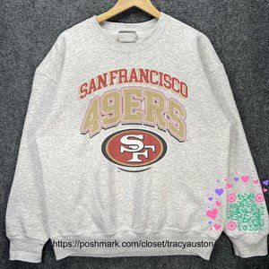 Vintage San Francisco 49ers Football Sweatshirt NFL San Francisco 49ers Shirt